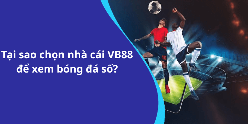 Tại sao chọn nhà cái VB88 để xem bóng đá số